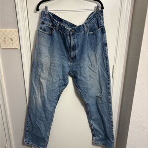 Wrangler Light Blue Relaxed Men's Jeans